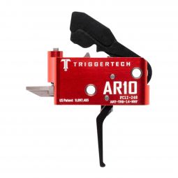 TriggerTech Diamond AR-10 Trigger, Black Flat Trigger