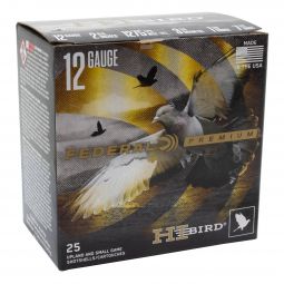 Federal Premium Hi-Bird 12ga. 2-3/4" 1-1/8oz. #7.5 Shot Ammunition, 25 Round Box