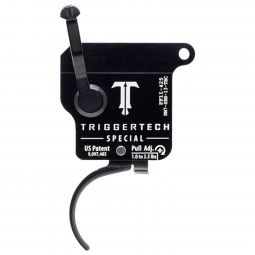 TriggerTech Rem Model 7 Special Trigger, Right Handed, Black Curved Trigger