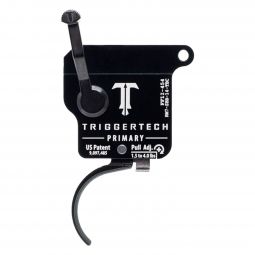 TriggerTech Rem Model 7 Primary Trigger, Right Handed, Black Curved Trigger