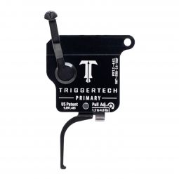 TriggerTech Rem Model 7 Primary Trigger, Right Handed, Black Flat Trigger