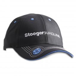 Stoeger AIRGUNS Embroidered Logo Hat, Black