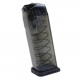 ETS 9mm Carbon Smoke Magazine for Glock Pistols, 15 Round