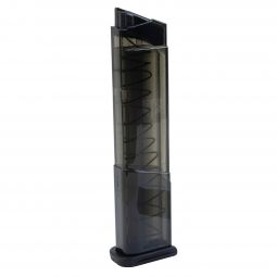 ETS Smith & Wesson M&P Shield 9mm Carbon Smoke Magazine, 12 Round