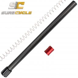 Sure Cycle Carbon Fiber Magazine Extension Tube Assembly For Weatherby 18i & SORIX Shotguns