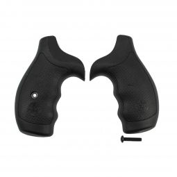 Smith & Wesson Model 66/69/686 Grip, Round Butt, Black Rubber