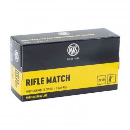 RWS Rifle Match 22LR 40gr. Ammunition, 50 Round Box