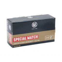 RWS Special Match 22LR 40gr. Ammunition, 50 Round Box