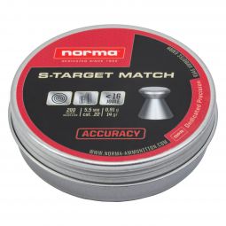 Norma S-Target Match Air Gun Pellets, .22 Cal., 14gr., 200 Count