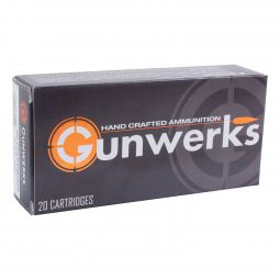 Gunwerks Long Range Hunting Ammunition, 22 Creedmoor 80gr. VLD