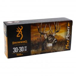 Browning Maxpoint 30-30 Win 150gr. Ammunition, 20 Round Box