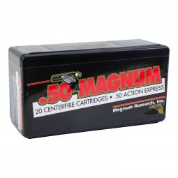 Magnum Research .50 AE 300gr. JHP Ammunition, 20 Round Box