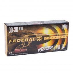 Federal Hammer Down 30-30 Win. 150gr. Bonded Soft Point Ammunition, 20 Round Box