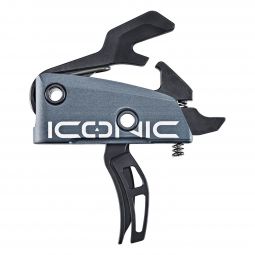 Rise Armament T-22 ICONIC Independent Two-Stage Drop-In Trigger, Gray