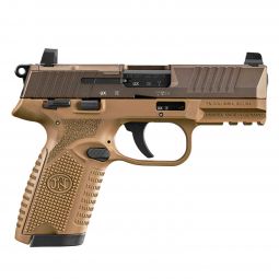 FN 502 MRD Pistol, 22LR FDE, (2) 10rnd. Magazines