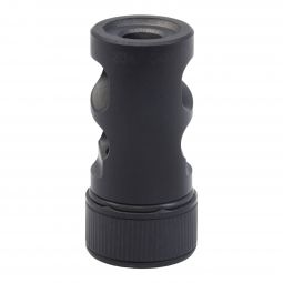 Gunwerks Indexing Directional Muzzle Brake, .284/7mm, 5/8-24 Thread, .850 dia., Graphite Finish