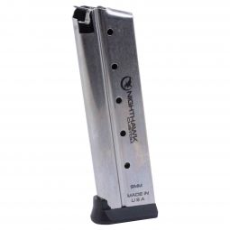 Nighthawk Custom 1911 Magazine, Government, 9mm, 10 Round w/Base Pad