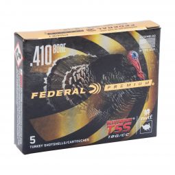 Federal Heavyweight TSS Turkey Load, 410ga. 3" 13/16oz. #7 Shot, 5 Round Box