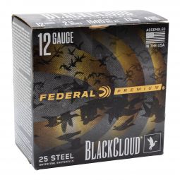 Federal Black Cloud 12ga. 2-3/4" 1-1/8oz. #4 Shot, 25 Round Box