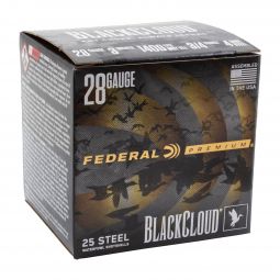 Federal Black Cloud 28ga. 3" 3/4oz. #4 Shot Ammunition, 25 Round Box