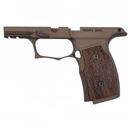 Sharps Bros. Sig Sauer P365X / P365XL Grip Module, FDE/Wenge Wood