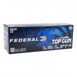 Federal Top Gun 20ga. 2-3/4" 7/8oz. #8 Shot, 100 Round Pack