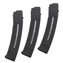 Heckler and Koch UMP 9mm 30 Round Black Polymer Magazine, 3-Pack