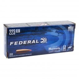 Federal Varmint & Predator 223 Rem 53gr. V-Max Ammunition, 20 Round Box