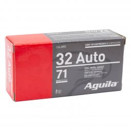 Aguila Target & Range 32 Auto 71gr. FMJ Ammunition, 50 Round Box