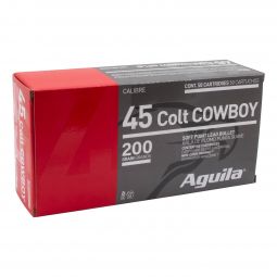 Aguila 45 Colt 200gr. Soft Point Ammunition, 50 Round Box