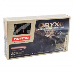 Norma Oryx 6.5 Creedmoor 156gr. Ammunition, 20 Round Box