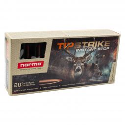 Norma TipStrike 270 WSM 140gr. Ammunition, 20 Round Box