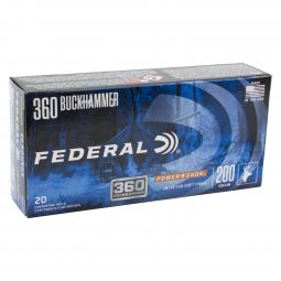 Federal 360 Buckhammer 200gr. Power-Shok Ammunition, 20 Round Box