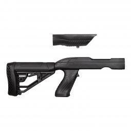 Adaptive Tactical Ruger 10/22 Takedown Tac-Hammer TK22 Takedown Rifle Stock, Black