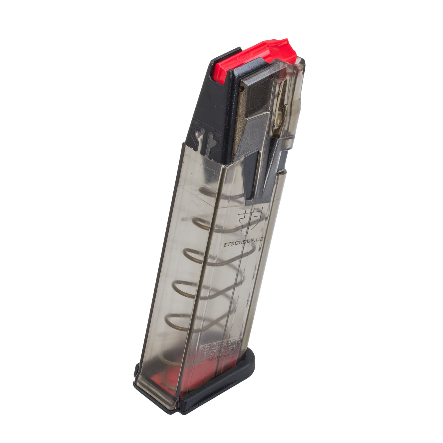 ETS OMEGA 9mm Magazine for Glock Pistols 17 Round MGW