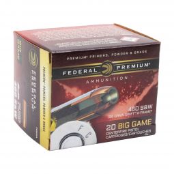 Federal Premium 460 S&W 300gr. Swift A-Frame Ammunition, 20 Round Box