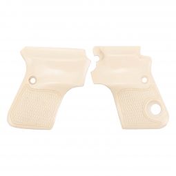 Altamont Beretta 950 Grips, Ultima Panel Bonded Ivory Checkered