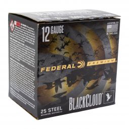 Federal Black Cloud 12ga. 3-1/2" 1-1/2oz. #2 Shot, 25 Round Box