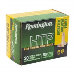 Remington HTP 32 H&R Mag 85gr. JHP Ammunition, 20 Round Box