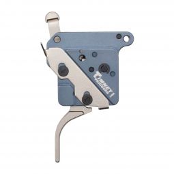 Timney The Hit Remington 700 Trigger, Left Handed, Straight Nickel Plated Trigger