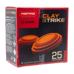 Norma Claystrike 12ga. 2-3/4" 1oz. #7.5 Shot Ammunition, 25 Round Box