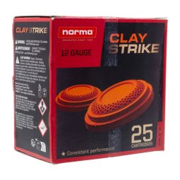 Norma Claystrike 12ga. 2-3/4" 1-1/8oz. #7.5 Shot Ammunition, 25 Round Box