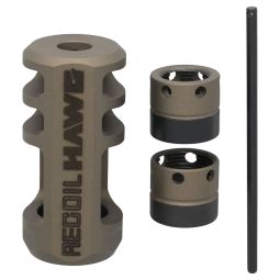 Browning Recoil Hawg Muzzle Brake, Smoked Bronze Cerakote