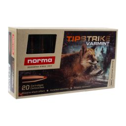 Norma TipStrike 243 Win 76gr. Ammunition, 20 Round Box