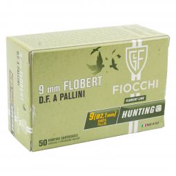 Fiocchi Specialty 9mm Flober #9 Shot Rimfire Shotshell Ammunition, 50 Round Box