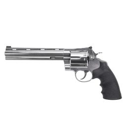 Colt Anaconda Target .44 Magnum Revolver, Stainless w/ Rubber Grip, 8" Barrel