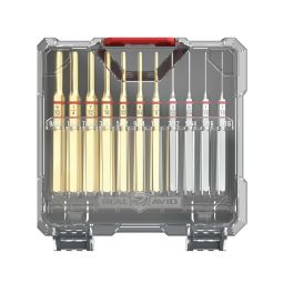 Real Avid Accu-Punch 11 Piece Standard Brass & Steel Pin Punch Set