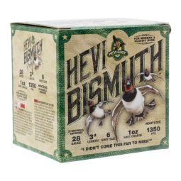 Hevi Shot Hevi Bismuth 28ga. 3" 1oz. #6 Shot, 25 Round Box