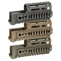 Midwest Industries Alpha Series AK Quad Rail Handguard, 6"