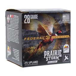 Federal Premium Prairie Storm 28ga. 3" 1oz. #6 Lead Ammunition, 25 Round Box